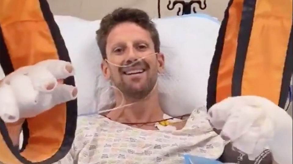 Formula 1: Αύριο αναμένεται να πάρει εξιτήριο ο Ρομέν Γκροζάν