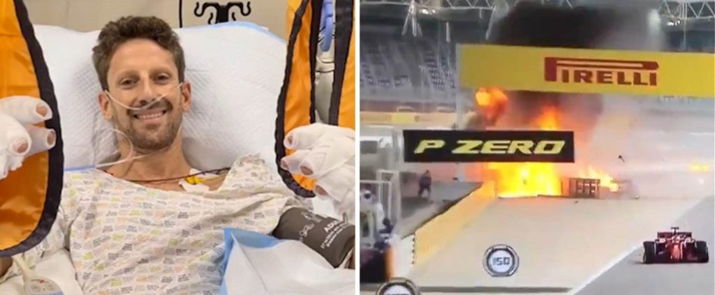 Γκροζάν: H συγκινητική ανάρτηση της συζύγου του μετά το ατύχημα του στην Formula 1