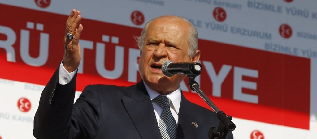 Προκλητικές δηλώσεις Ν.Μπαχτσελί: «Οι χώρες που συμμαχούν στην ανατ.Μεσόγειο να συμμαζέψουν τα μυαλά τους»