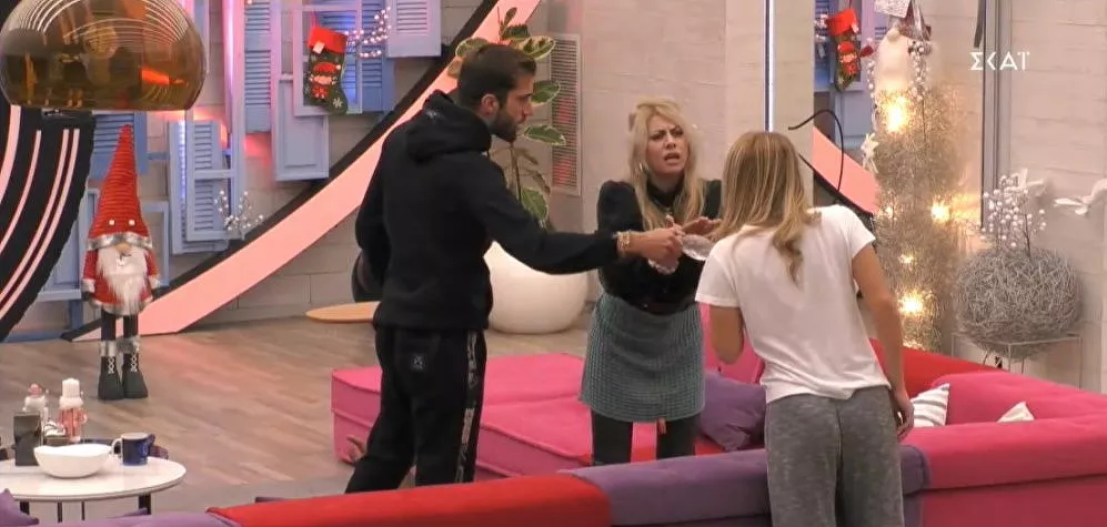 Big Brother: Άγριος καβγάς μεταξύ της Άννας Μαρίας και του Δ.Κεχαγιά για τις «φιτιλιές» (βίντεο)