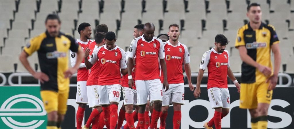 Europa League Live: ΑΕΚ – Μπράγκα 2 – 4 (B’ Ημίχρονο)