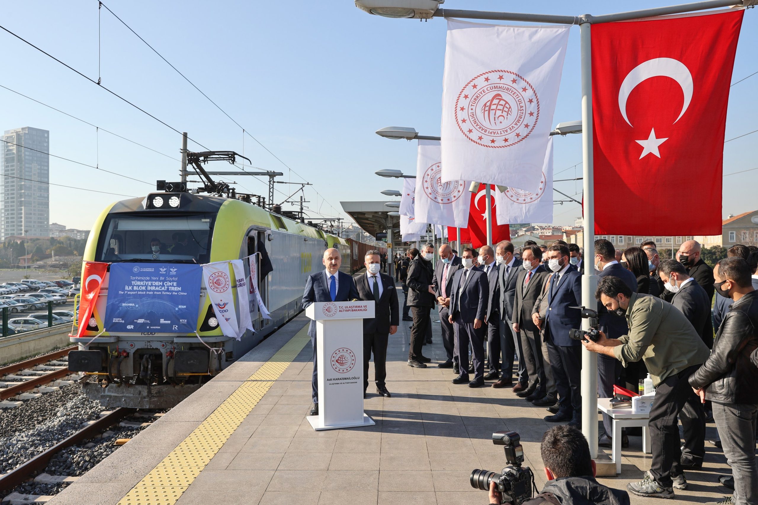 Τουρκία: Αναχώρησε το πρώτο τρένο με εμπορεύματα για την Κίνα – Σιδηροδρομική σύνδεση 8.693 χλμ.!