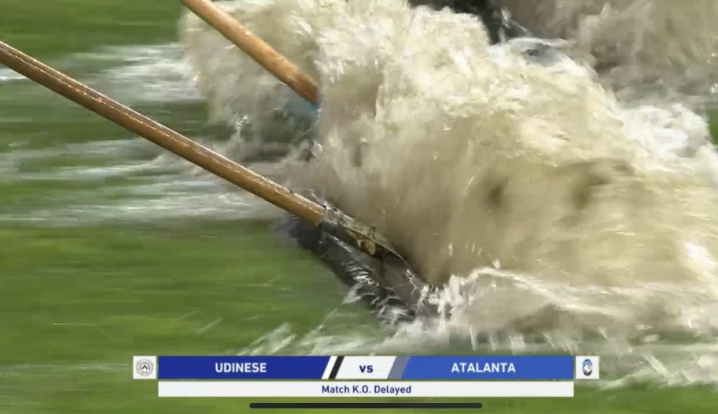 Ουντινέζε-Φιορεντίνα: Αναβλήθηκε το ματς – «Βούρκος» το Φρίουλι (φώτο-βίντεο)