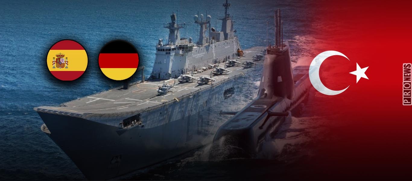 «Όχι» από Γερμανία & Ισπανία στη ματαίωση παράδοσης σε Τουρκία των 6 υποβρυχίων Type 214TN & του αεροπλανοφόρου Anadolu