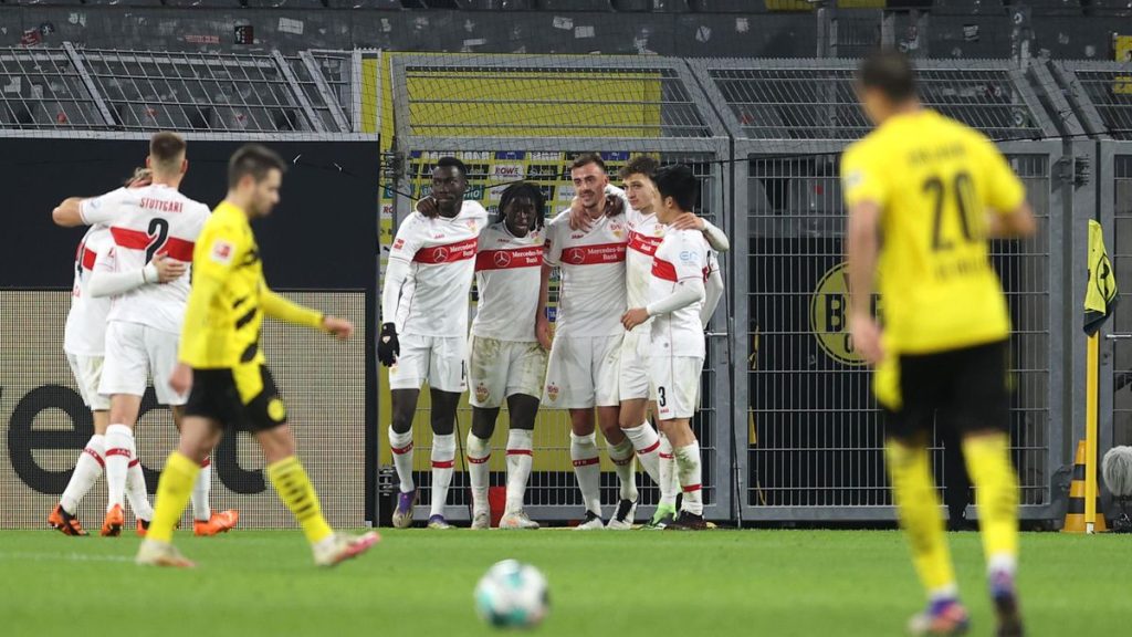 Συντριβή για την Ντόρτμουντ – Έχασε 1-5 από την Στουτγκάρδη