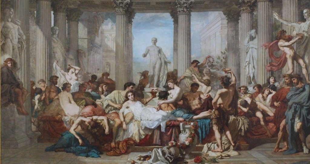 Τα συμπόσια των Αρχαίων Ρωμαίων: Οι δεισιδαιμονίες και οι ανέσεις (φώτο)