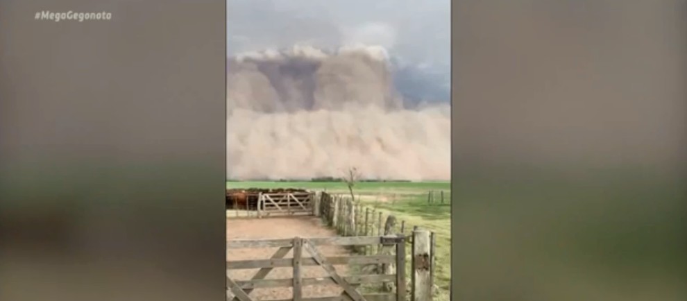 Εντυπωσιακό: Αμμοθύελλα «εξαφανίζει» την Αργεντινή (βίντεο)