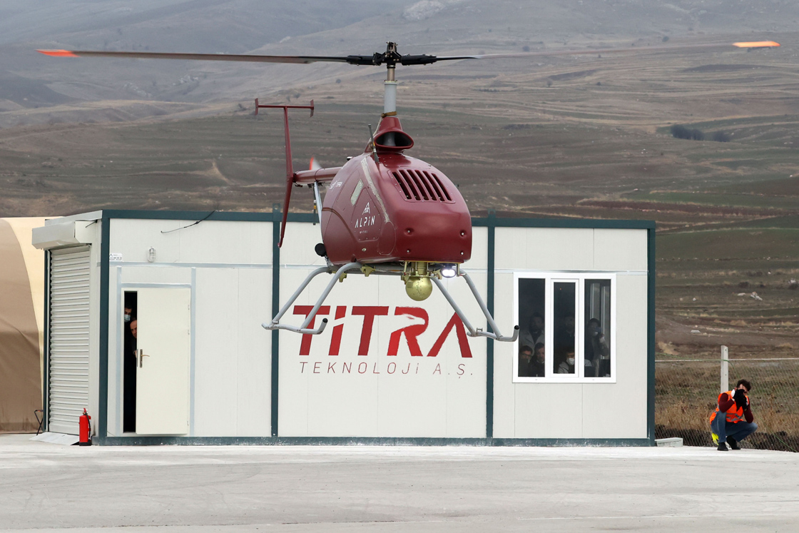 Η τουρκική αμυντική βιομηχανία  παρουσίασε μη επανδρωμένο ελικόπτερο