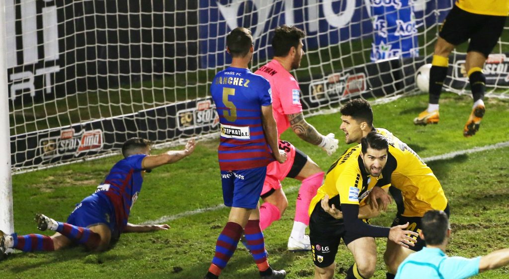 Α’ Εθνική: Νέα γκέλα για την ΑΕΚ – 2-2 με το Βόλο στη Ριζούπολη