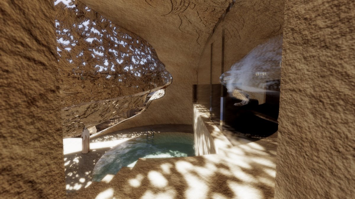 Σαουδική Αραβία: Ένα 5άστερο υπόγειο ξενοδοχείο στην έρημο (φωτό)
