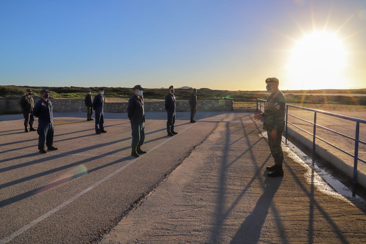 Α/ΓΕΕΘΑ Κ.Φλώρος: Επίσκεψη σε Κρήτη, Καστελόριζο και ακριτικά νησιά του Αιγαίου (φώτο)