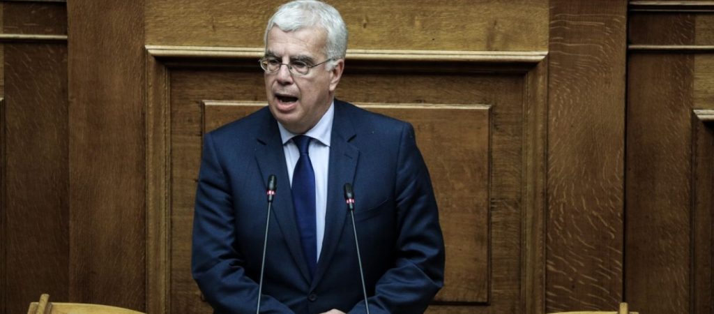 Επίθεση με μπογιές στο γραφείο του βουλευτή της ΝΔ Σ.Σιμόπουλου