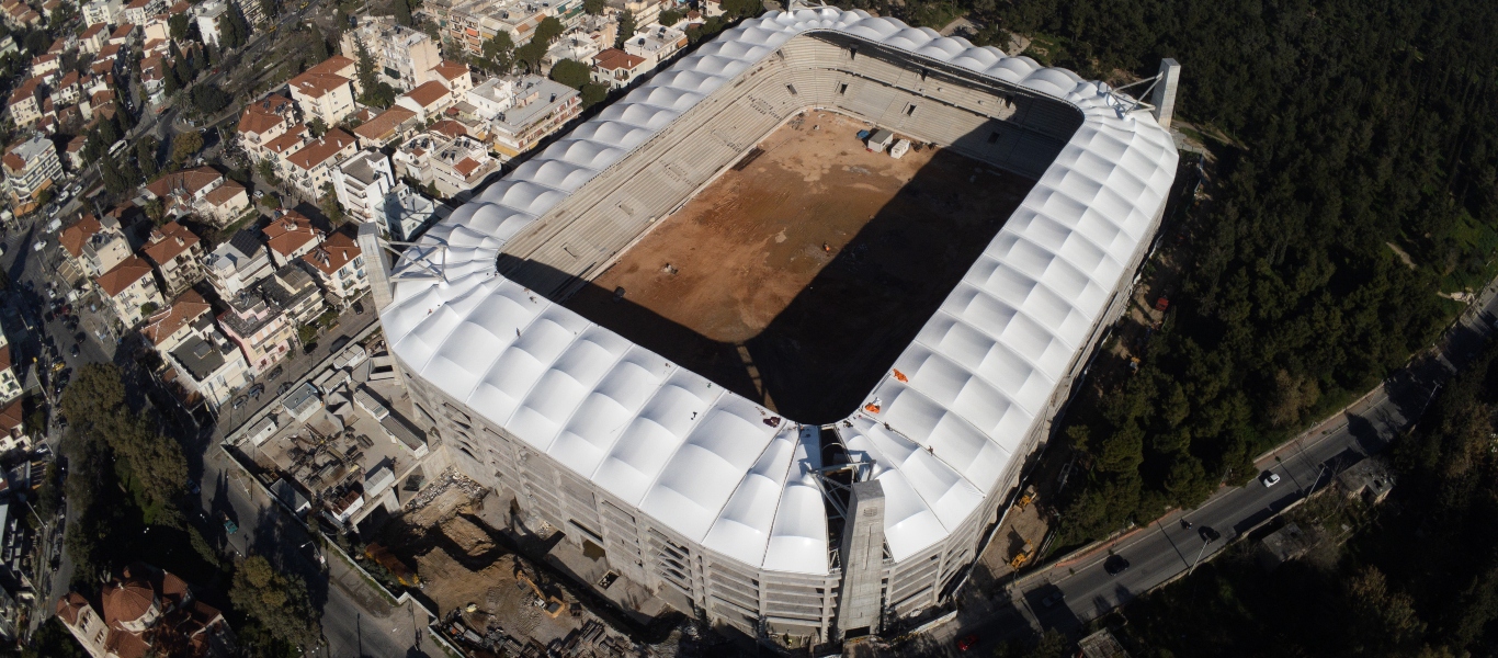 ΑΕΚ: Συνεχίζονται με αμείωτο ρυθμό οι εργασίες στο νέο γήπεδο (φώτο)