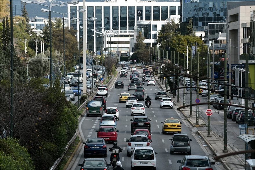 Αυξημένη η κίνηση στους δρόμους της Αθήνας – Δείτε το χάρτη