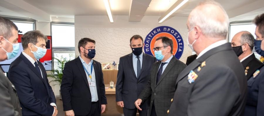 Ν.Παναγιωτόπουλος: «Παρών» στην εκδήλωση για τα 25 έτη Πολιτικής Προστασίας (φώτο)