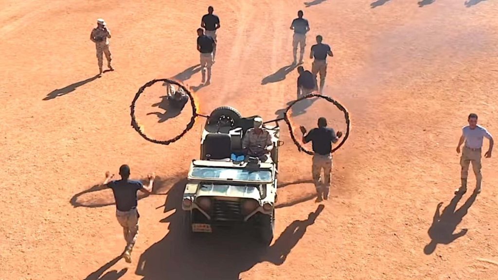 Περνώντας από φωτιές και εμπόδια η ετοιμασία των Αιγύπτιων καταδρομέων (βίντεο)