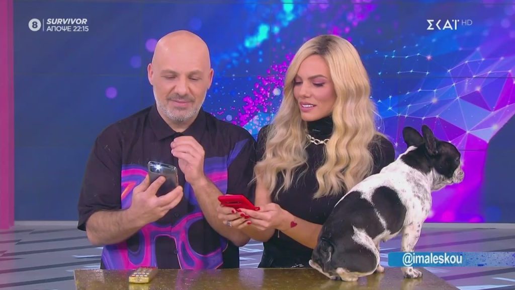 Τέλος στις φήμες βάζει η Ι.Μαλέσκου – Πήγε στην εκπομπή του Ν.Μουτσινά για να τον κάνει… follow