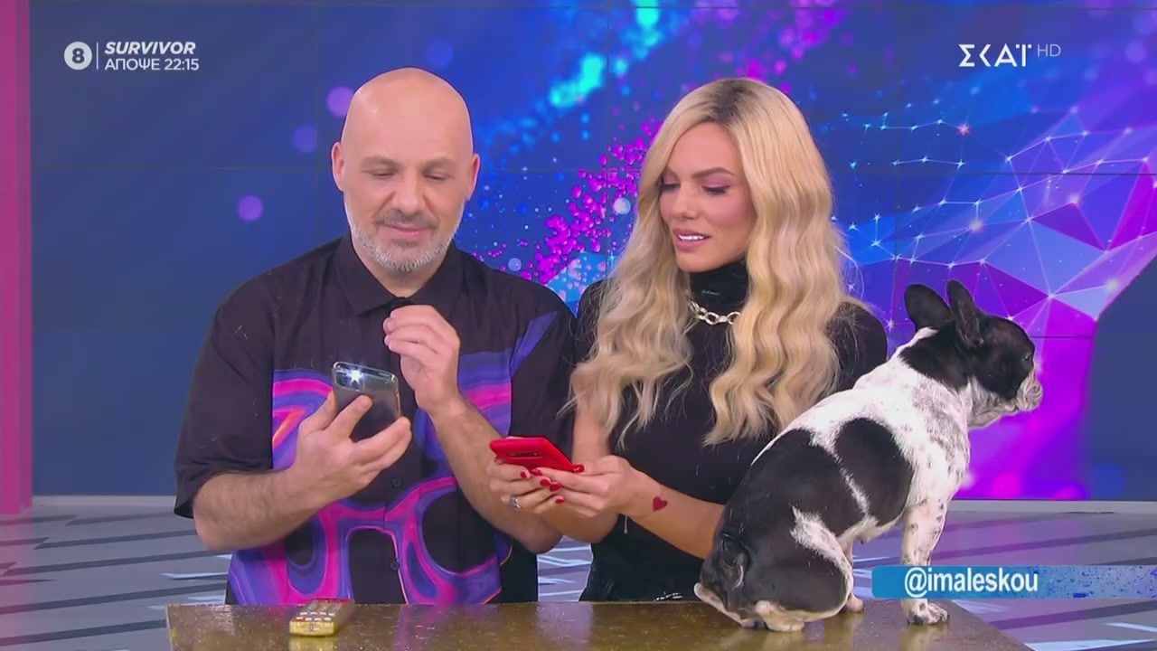 Τέλος στις φήμες βάζει η Ι.Μαλέσκου – Πήγε στην εκπομπή του Ν.Μουτσινά για να τον κάνει… follow