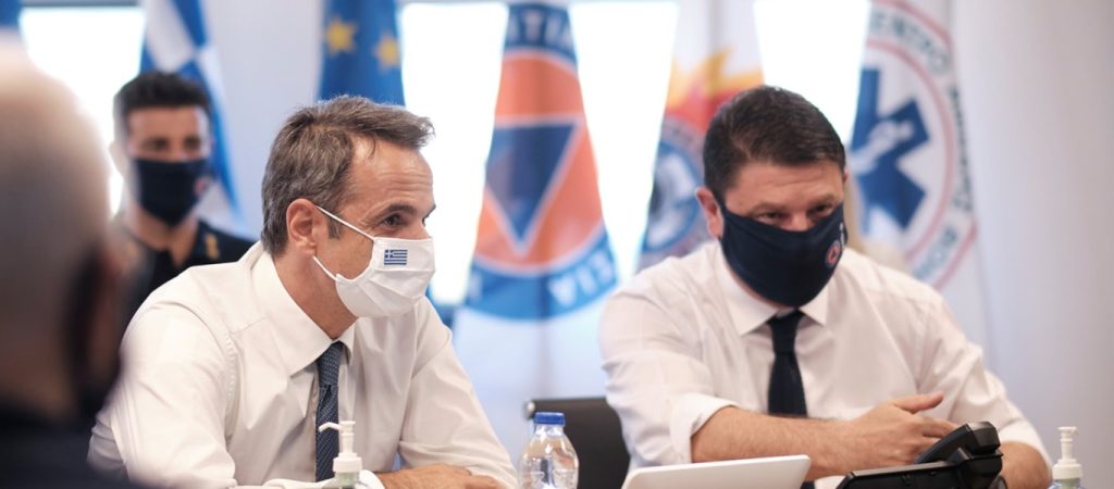 Σύσκεψη για τον εμβολιασμό στο Κέντρο Επιχειρήσεων της Γ.Γ. Πολιτικής Προστασίας – Δίνει το παρών και ο Κ.Μητσοτάκης