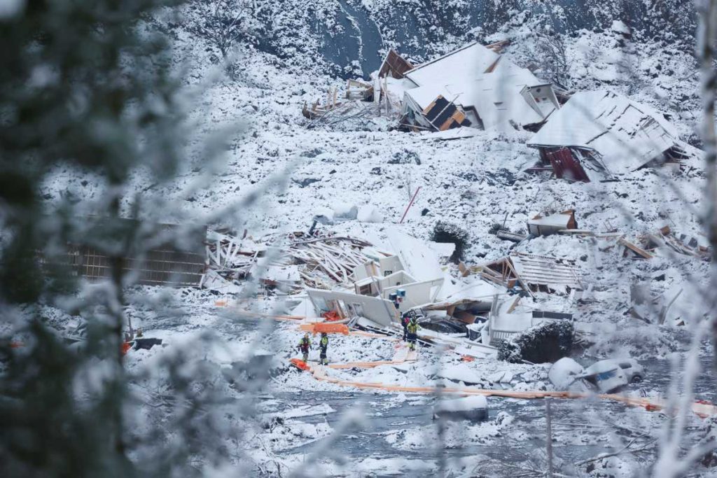 Νορβηγία: Τέλος στις ελπίδες ανεύρεσης διασωθέντων από την κατολίσθηση