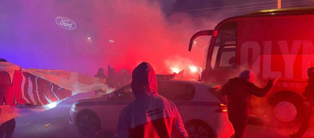 Πρόστιμα για άσκοπη μετακίνηση σε οπαδούς του Ολυμπιακού στο Αγρίνιο