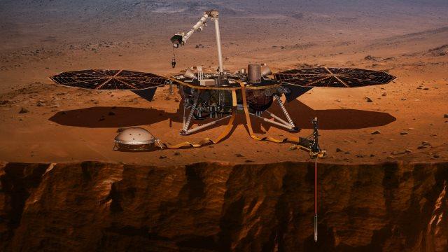 NASA: Τέλος οι γεωτρήσεις στον Άρη για τον «τυφλοπόντικα» του InSight