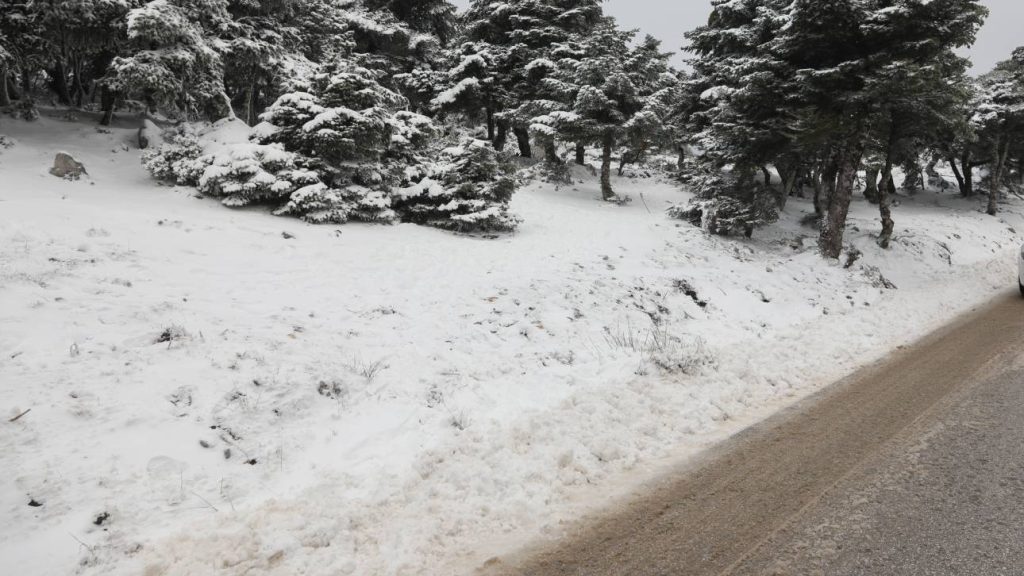 Το «έστρωσε» στην Πάρνηθα – Δείτε live (βίντεο-φωτο)