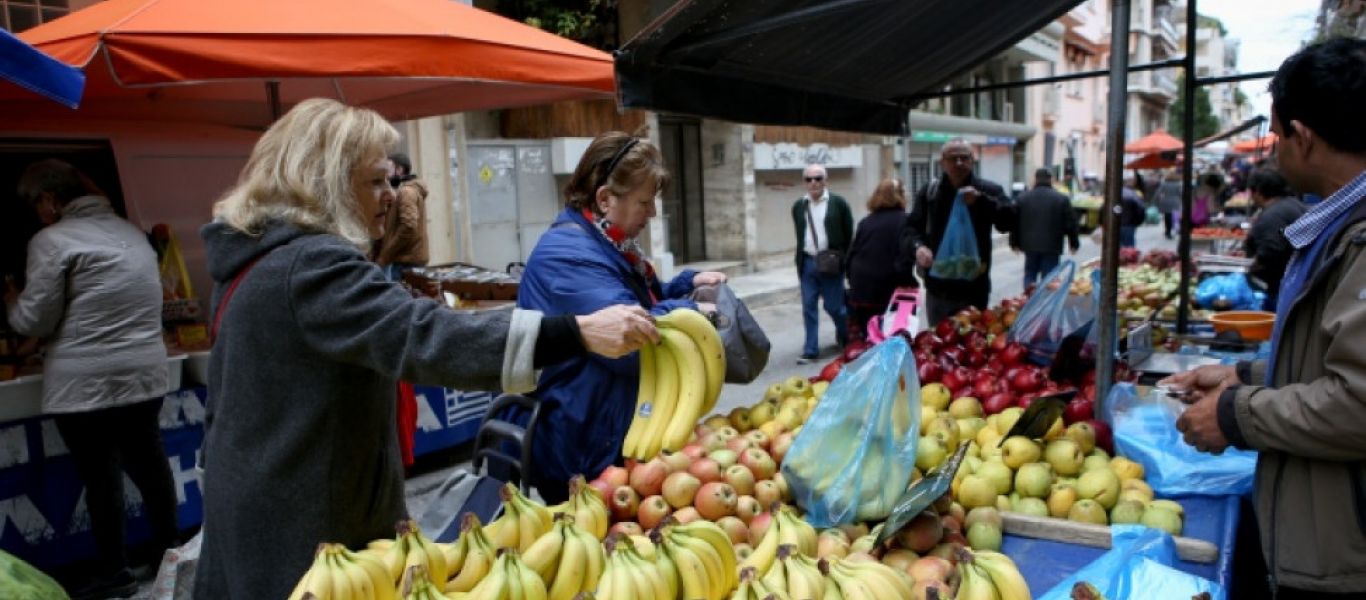 Επιστρέφουν από Δευτέρα τα βιομηχανικά είδη στις λαϊκές αγορές