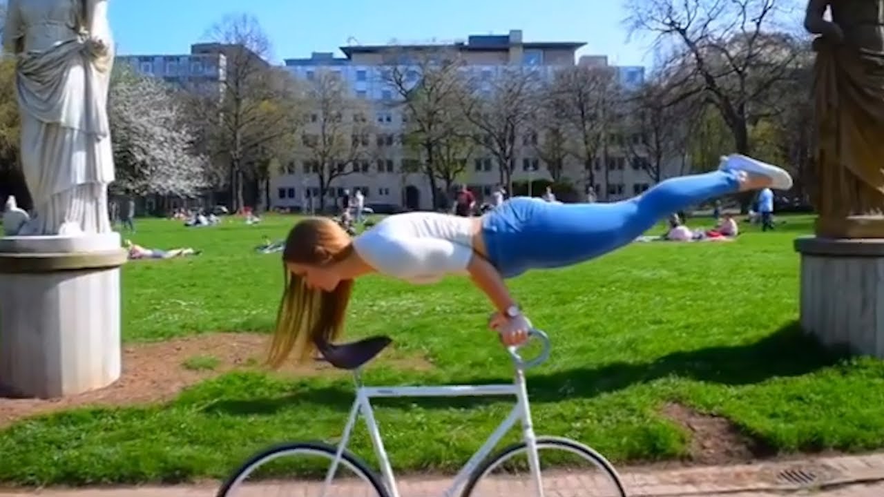 Viola Brand: H 26χρονη Γερμανίδα αθλήτρια καλλιτεχνικού ποδηλάτου καθηλώνει με τα κόλπα της (βίντεο)