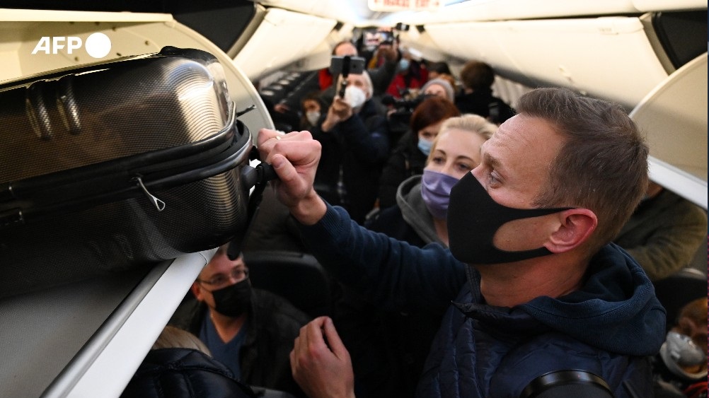 Α.Ναβάλνι: Συνελήφθη μόλις έφτασε στη Μόσχα