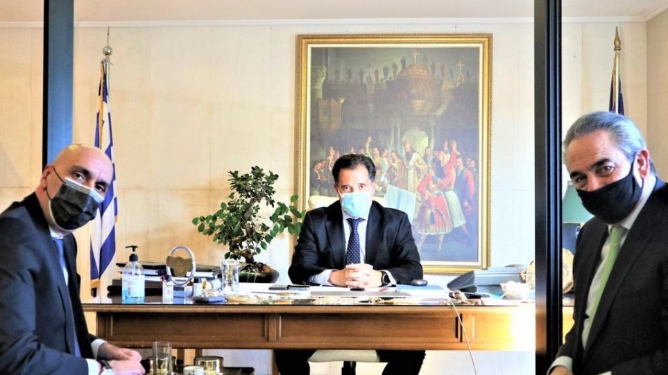 Συζήτηση Α.Γεωργιάδη με τους εμπόρους για περαιτέρω άνοιγμα της αγοράς