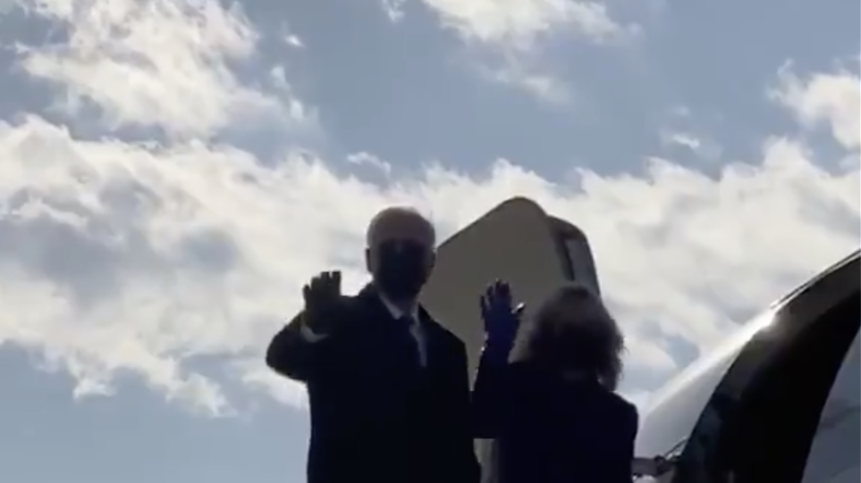 Ο Τ.Μπάιντεν έφτασε στη Ουάσινγκτον – Το μήνυμά του κατά του Ν.Τραμπ (βίντεο)