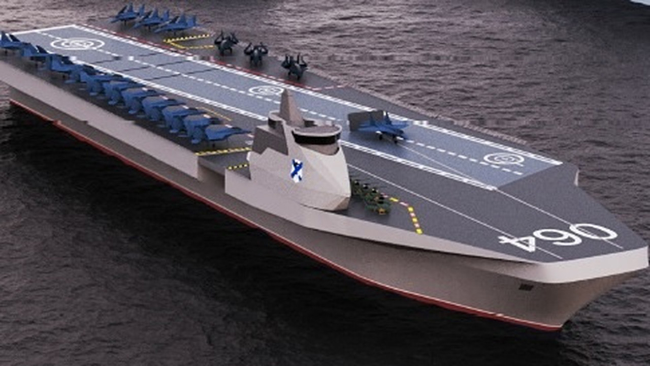 Αυτό θα είναι το νέο αεροπλανοφόρο του ρωσικού Ναυτικού – Δείτε τα πρωτότυπα σχέδια (φώτο)