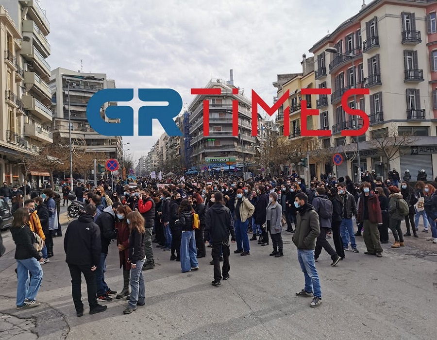 Σε συλλήψεις μετατράπηκαν οι τρεις προσαγωγές διαδηλωτών στη Θεσσαλονίκη