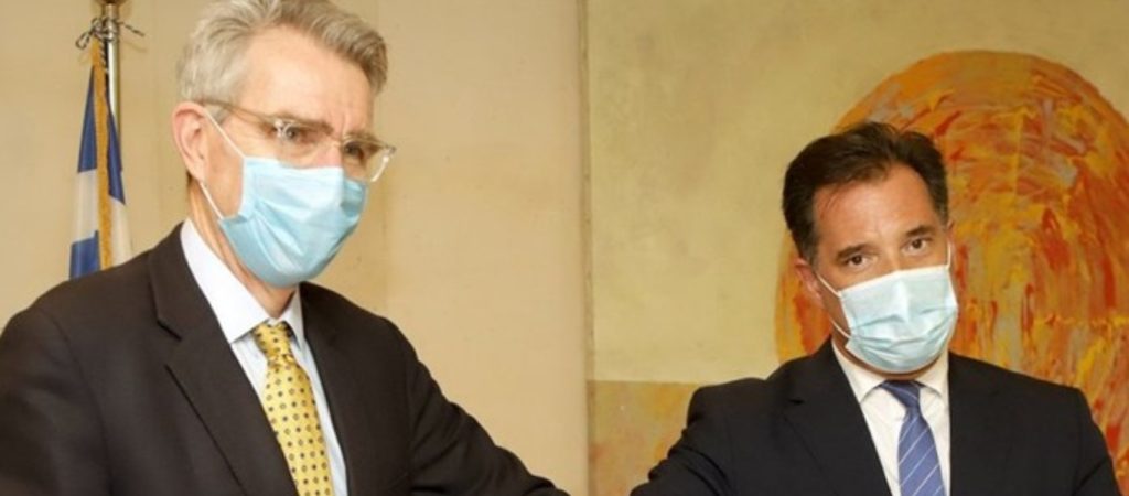 A.Γεωργιάδης: Συνάντηση με τον Τ.Πάιατ – Στο επίκεντρο οι προοπτικές για ελληνοαμερικανικές σχέσεις