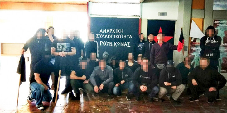 Επίθεση του Ρουβίκωνα στην Εθνική Ομοσπονδία Ιστιοπλοΐας (φωτο)