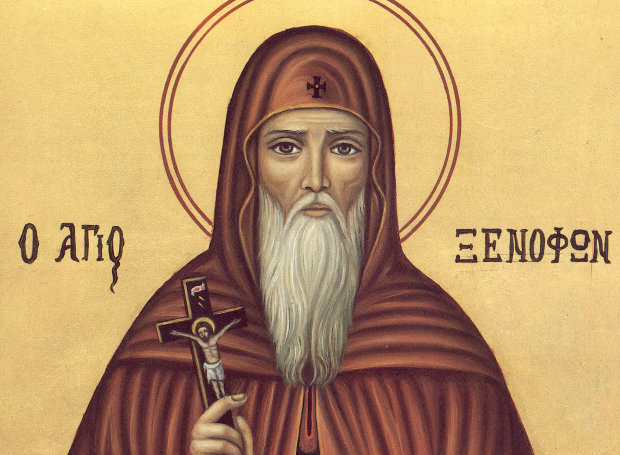 Ποιος ήταν ο Όσιος Ξενοφών που τιμάται σήμερα;