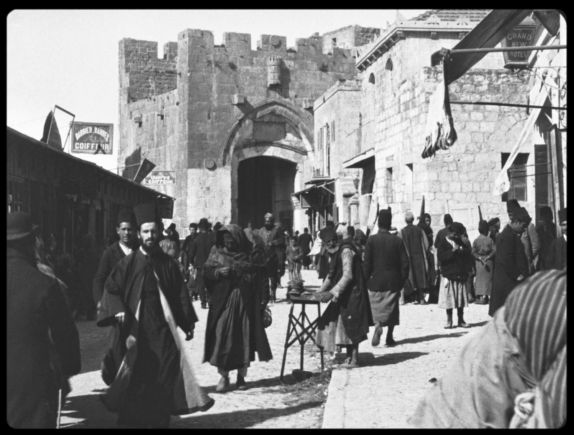 Δείτε την Ιερουσαλήμ πώς ήταν το 1897 επί οθωμανικής κατοχής: Φιλμ εξαιρετικής ποιότητας