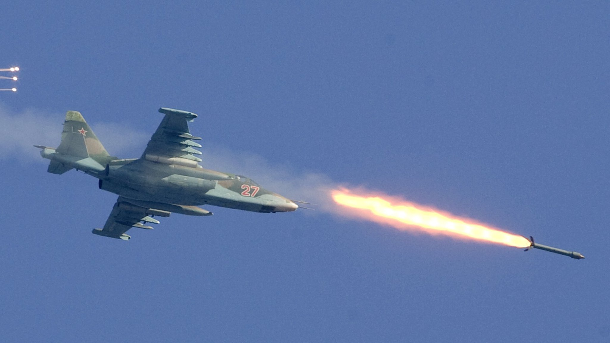 Σφυροκόπημα της ISIS από την ρωσική Αεροπορία στην Συρία