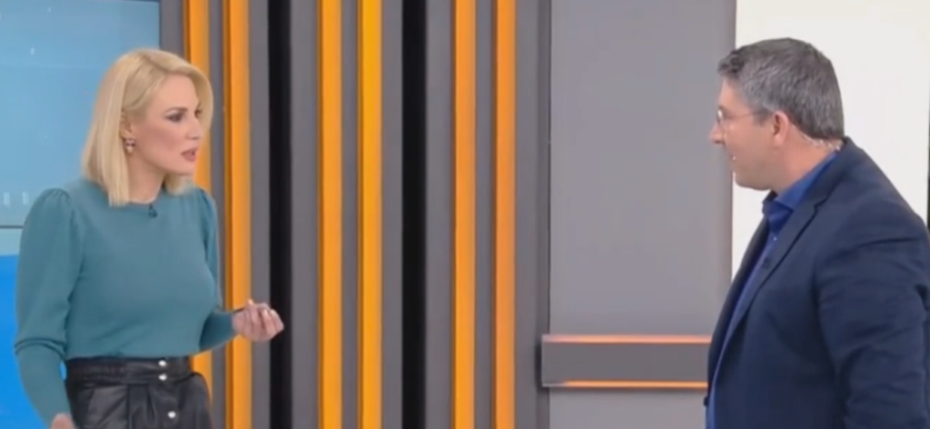 Τα έχασε η δημοσιογράφος στον «αέρα»: «Πώς βρήκαν τα στοιχεία μου» (βίντεο)