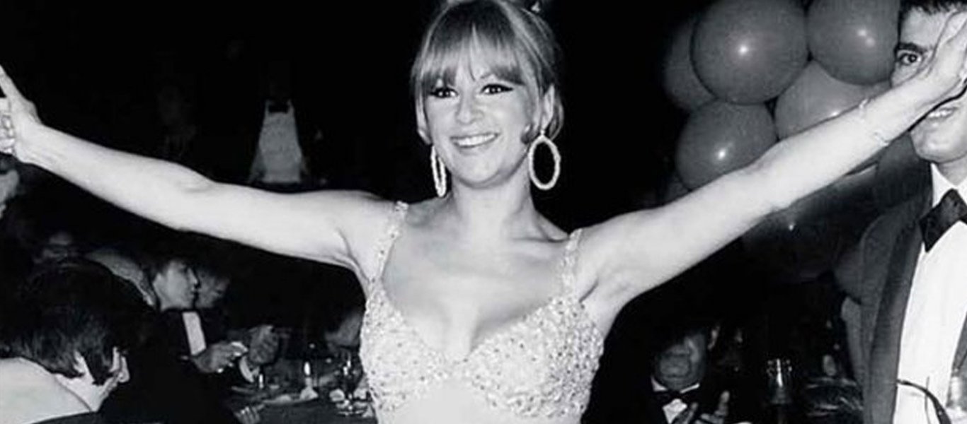 Σπάνια φωτογραφία: Η Α.Βουγιουκλάκη μελαχρινή στο πλάι του Ν.Κούρκουλου (φώτο)