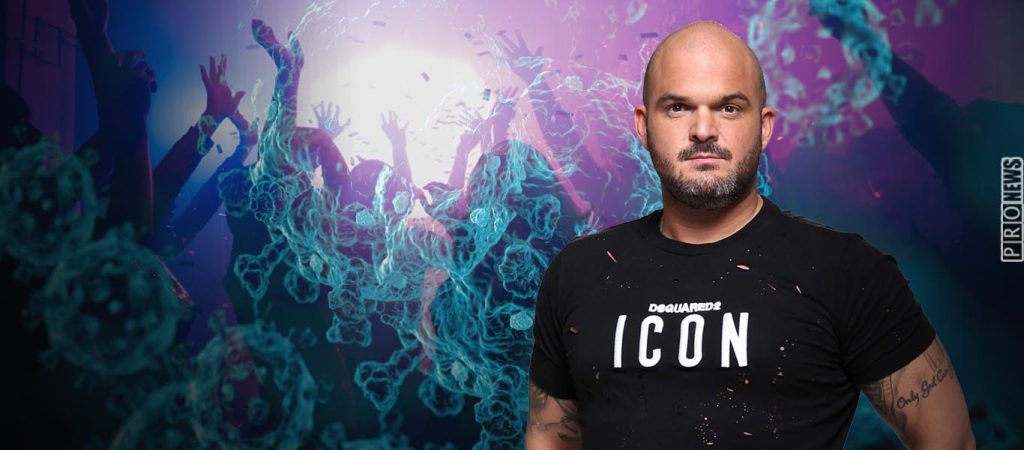 Με χειροπέδες και… παντόφλες ο πρώην παίκτης του «Game of Love» Γ.Λεβεντάκης – Κόσμος έπινε μπύρες στο μαγαζί του