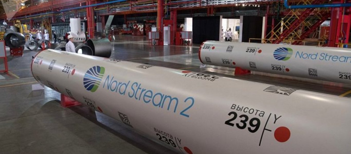 Nord Stream 2: Συνεχίζεται η τοποθέτηση σωλήνων στα χωρικά ύδατα της Δανίας