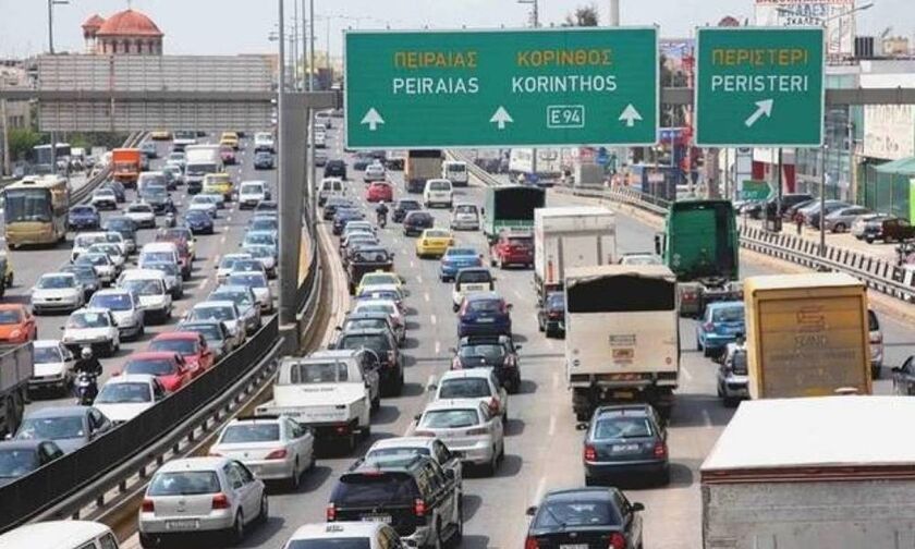 Μποτιλιάρισμα στους δρόμους της Αθήνας – Που εντοπίζονται προβλήματα (φωτο)