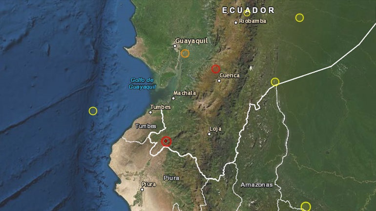 Σεισμός 5.3 Ρίχτερ στα σύνορα Περού – Εκουαδόρ