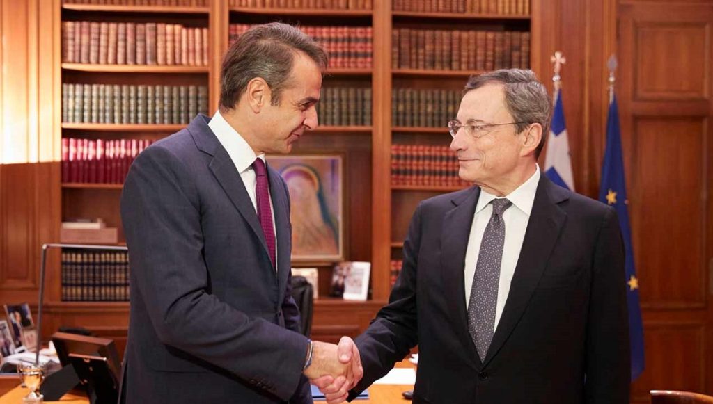 Κ.Μητσοτάκης: ​«Τα θερμότερα συγχαρητήρια στον πρωθυπουργό Μάριο Ντράγκι»