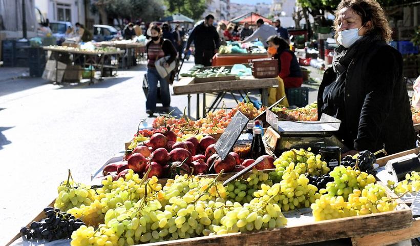 Πως θα λειτουργήσουν λαϊκές αγορές και σουπερ μάρκετ σήμερα Σάββατο