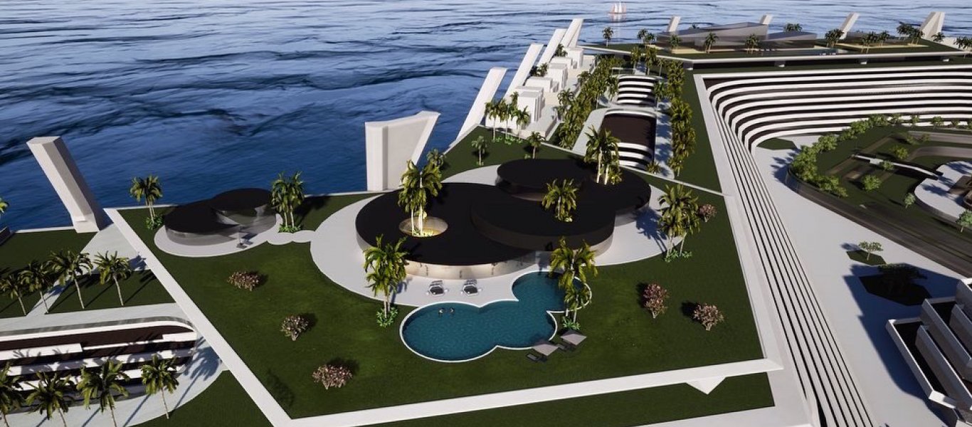 Blue Estate: Μια πόλη στην θάλασσα  ετοιμάζεται στις Μπαχάμες για τους πλούσιους του πλανήτη