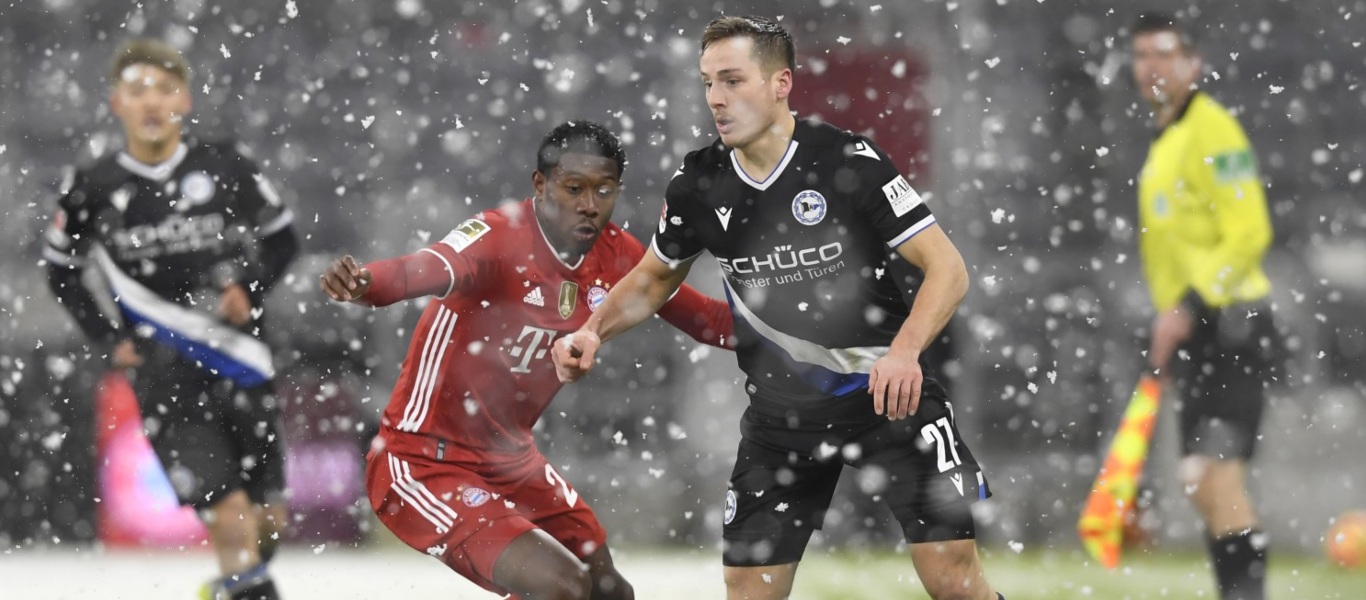 Bundesliga: Κόλλησαν στο χιόνι Μπάγερν και Αρμίνια – Αναδείχθηκαν ισόπαλες με 3-3