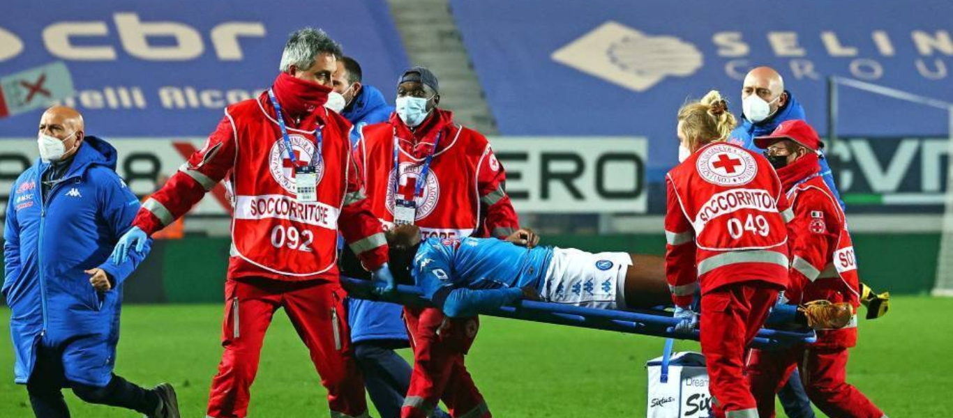 Serie A: «Πάγωσαν» με τον Β.Όσιμεν – Αποχώρησε χωρίς τις αισθήσεις του